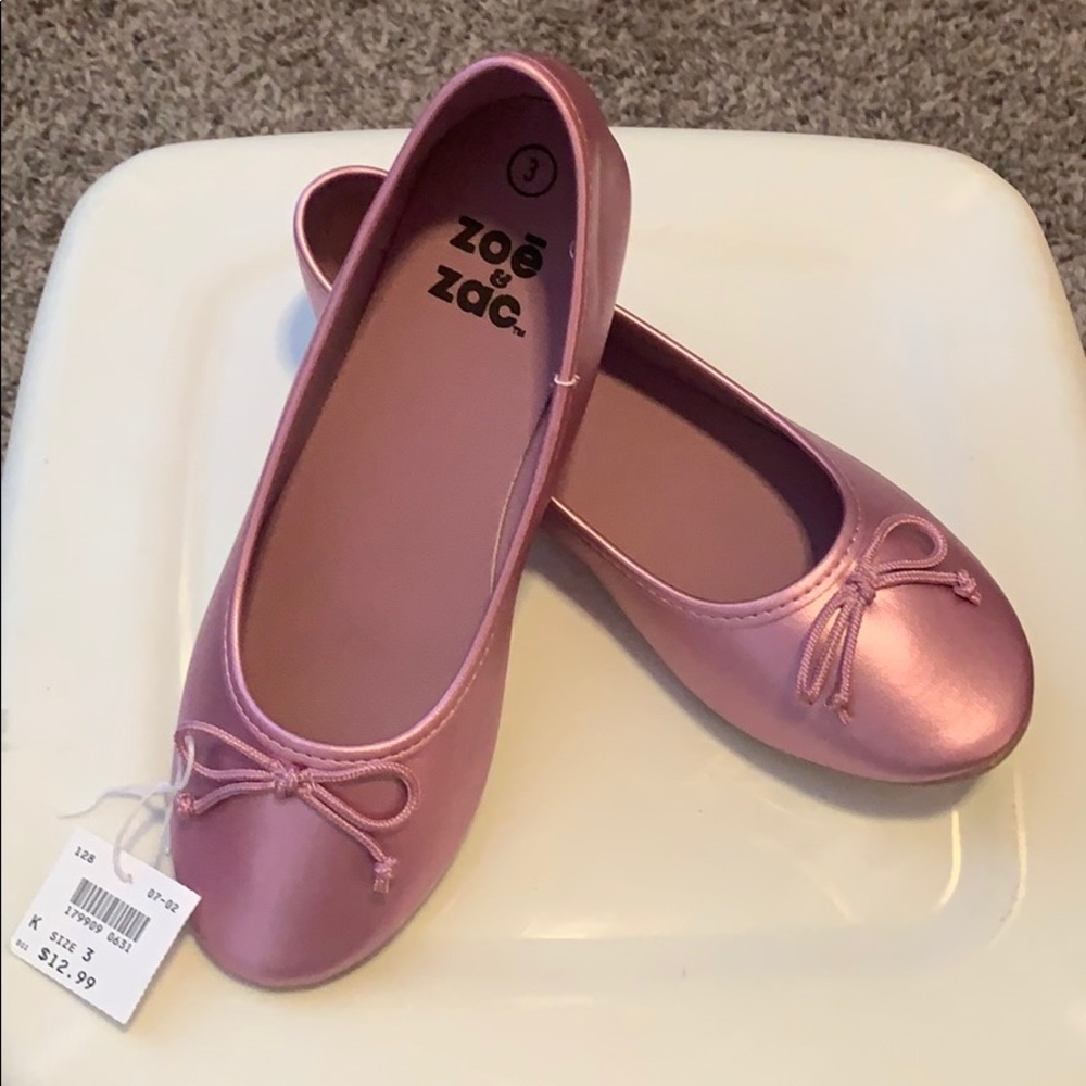 New Size 3 Zoe & Zac girls shoes